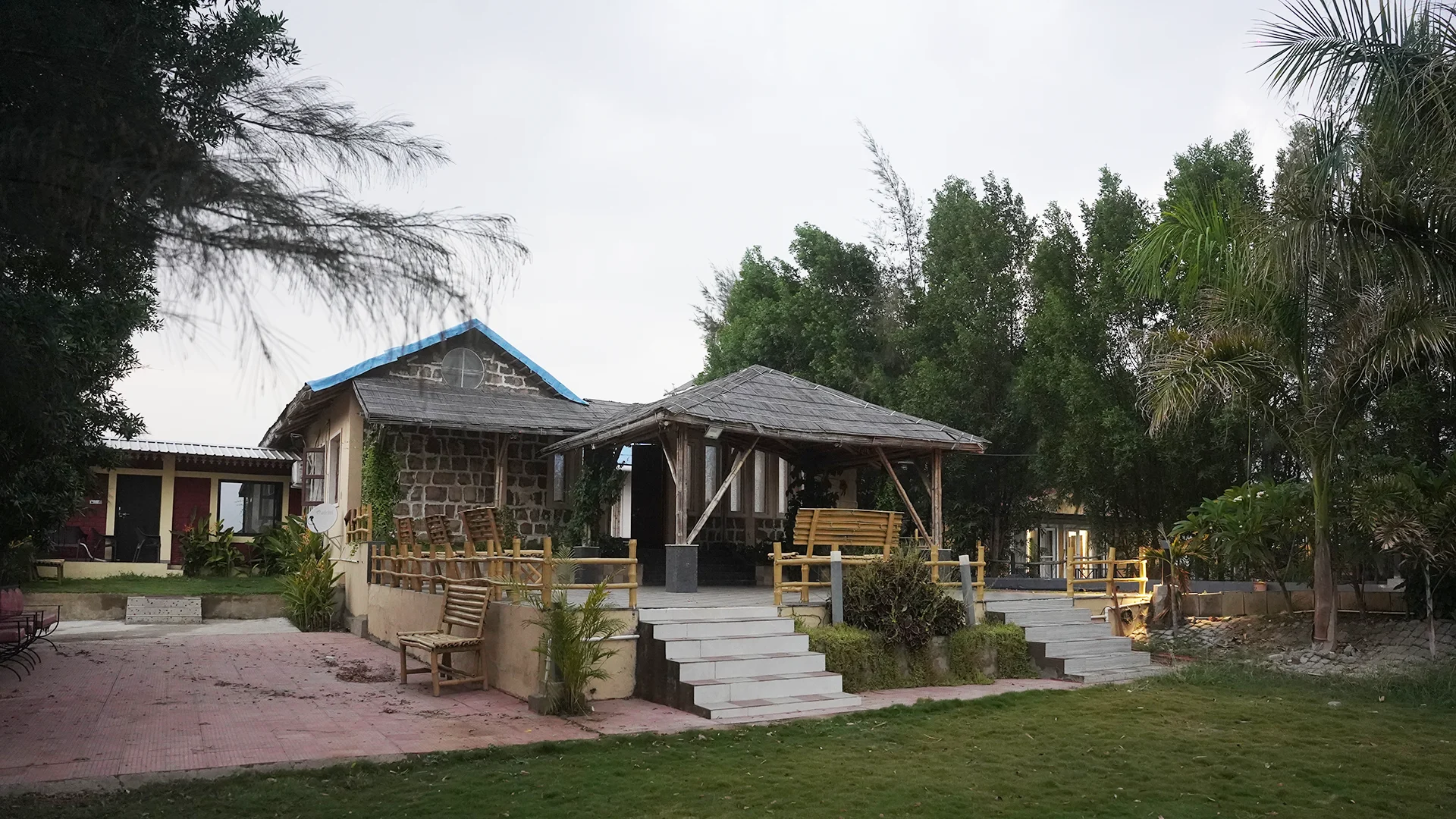 Luxury Bungalow with Private Pool at Singh Estate Resort Tadoba