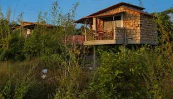 Cottage at the fourth Nature's Sprout resort in Tadoba