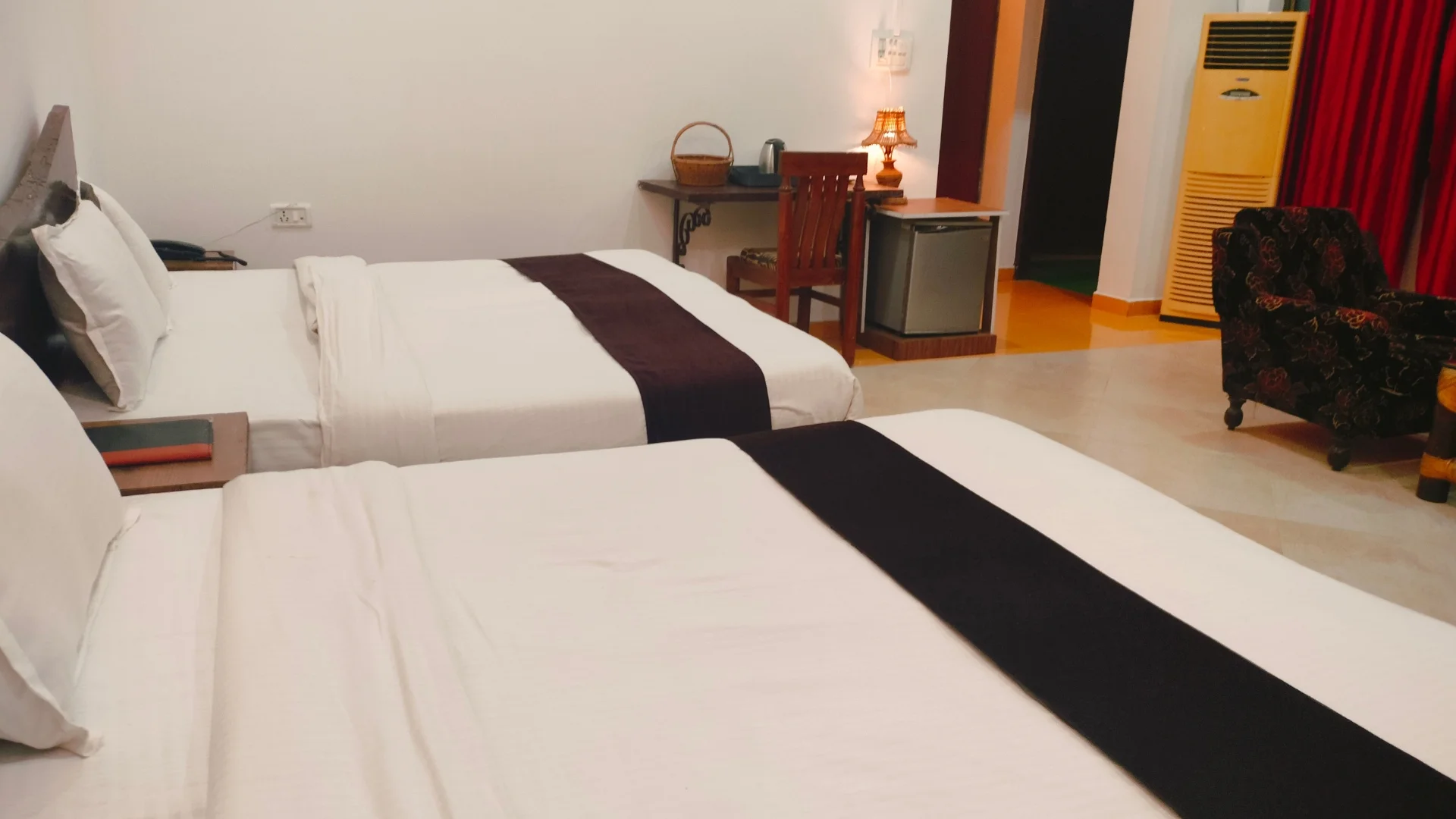 Spacious Family Room accommodation at Wildmark Kanha Resort