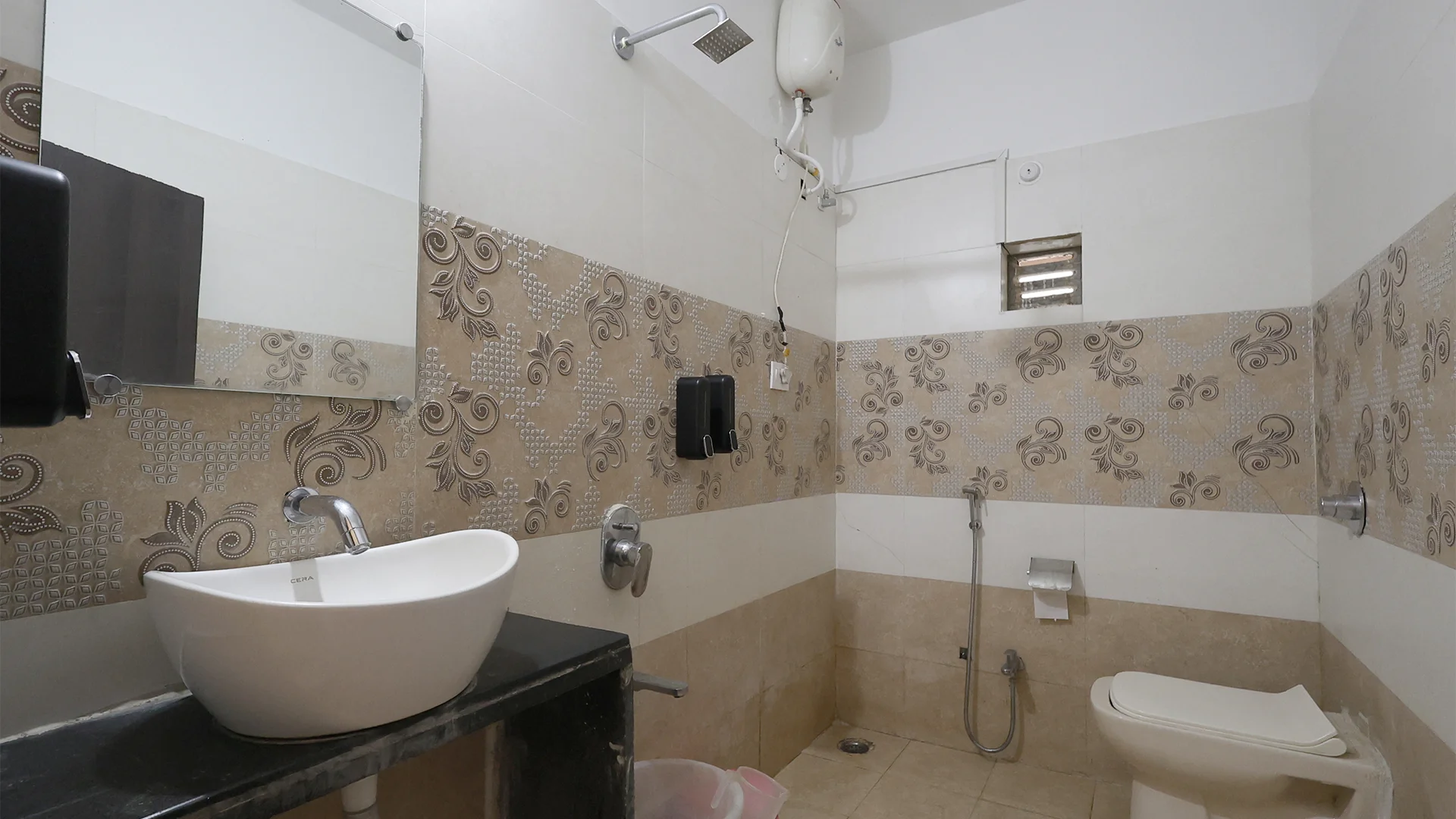 Air-conditioned individual cottage featuring a private bathroom at Tadoba Safari Stay